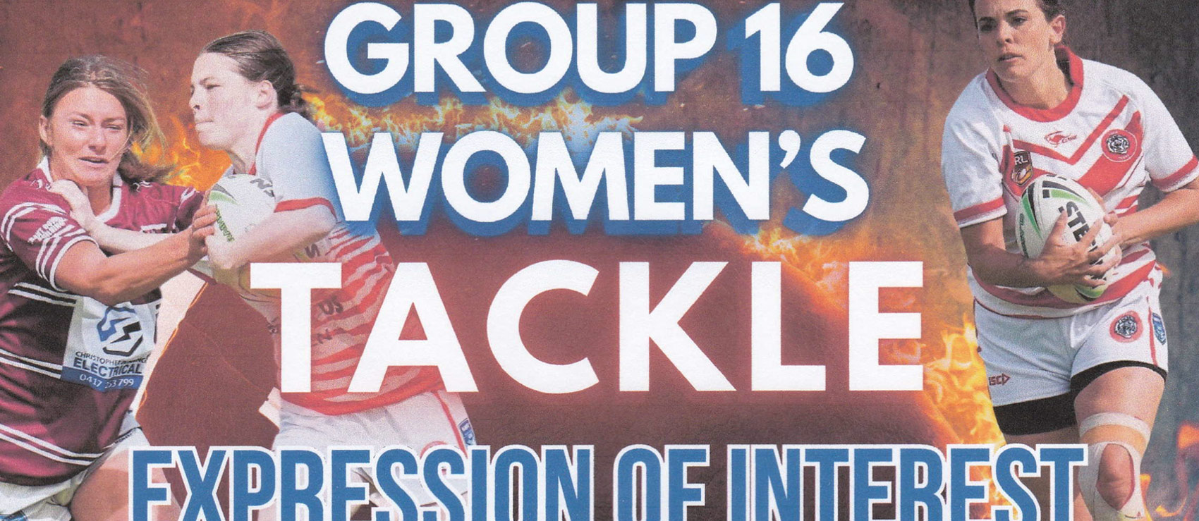 women's tackle expression of interest